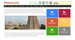 Desktop Screenshot of madurai.com