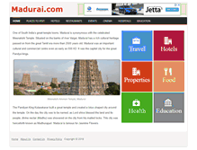 Tablet Screenshot of madurai.com